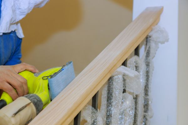 Handrail Sanding in Athens